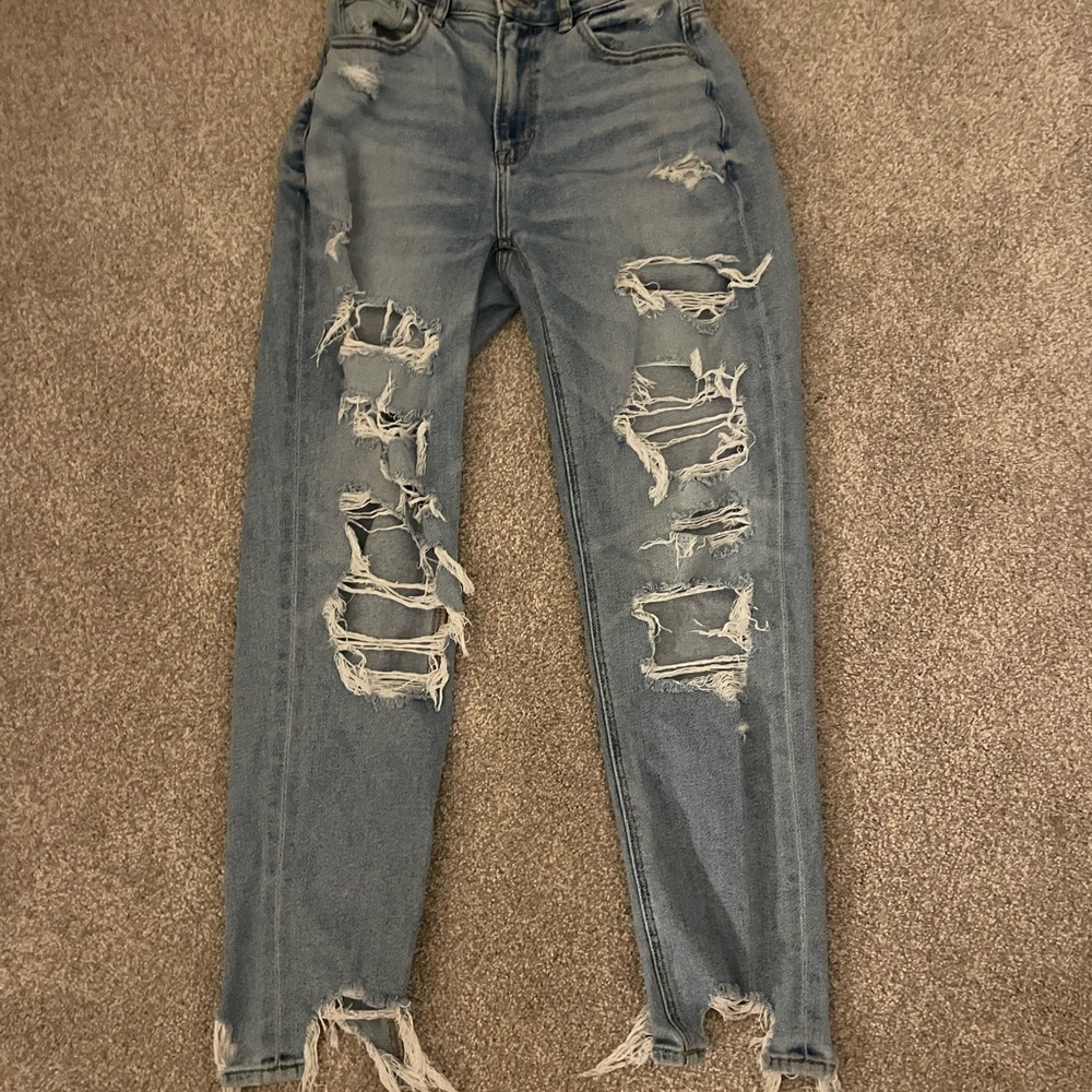 Women’s American Eagle Straight Leg Blue Jeans
